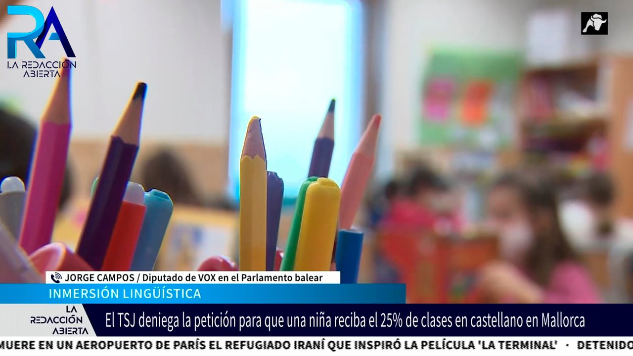 El TSJ deniega la petición para que una niña reciba el 25% de clases en castellano en Mallorca