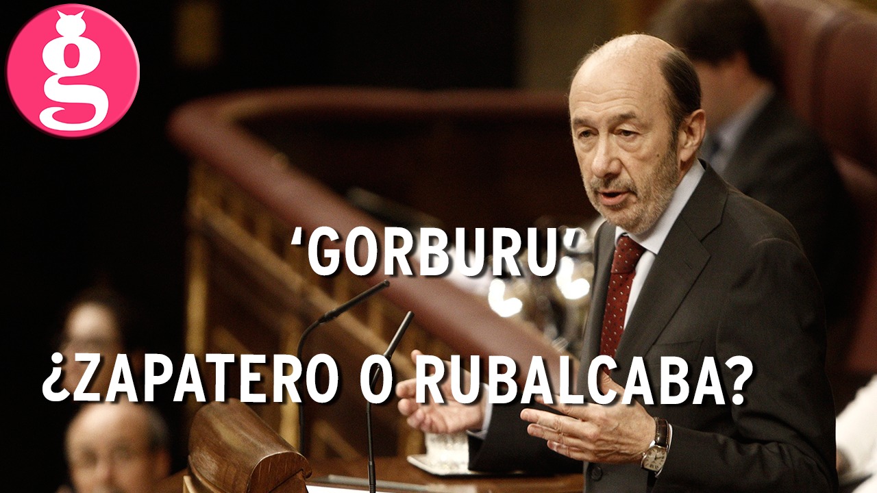 Portero sobre la negociación con ETA: ‘ «Gorburu» no era Zapatero, era Rubalcaba’