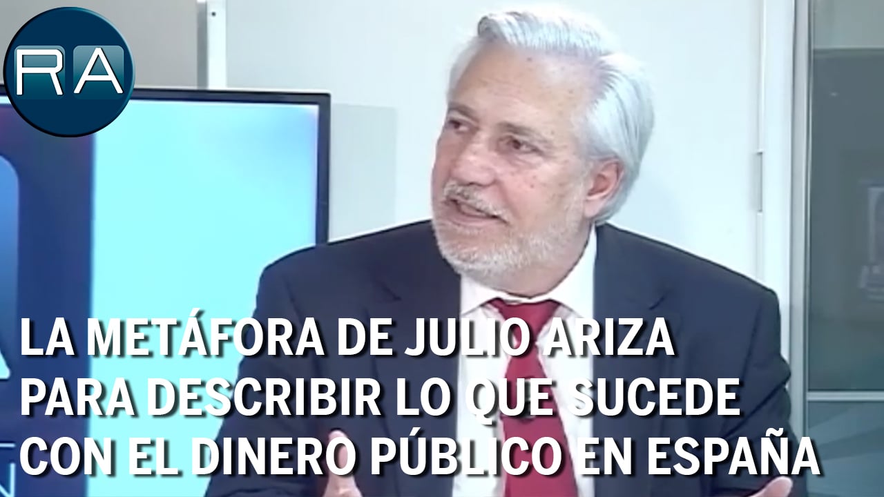‘El carro’ la metáfora de Julio Ariza para describir lo que sucede con el dinero público en España