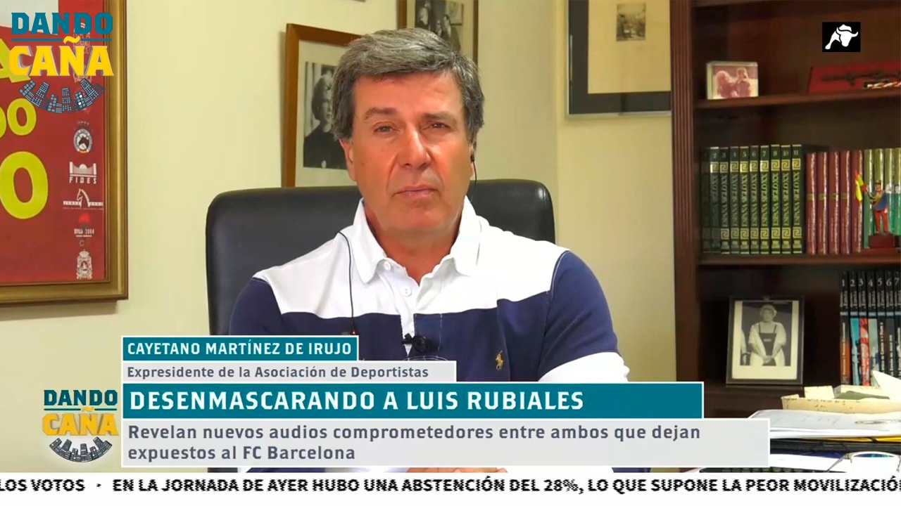 Cayetano Martínez de Irujo sobre Luis Rubiales: ‘Es propio de un país tercermundista’