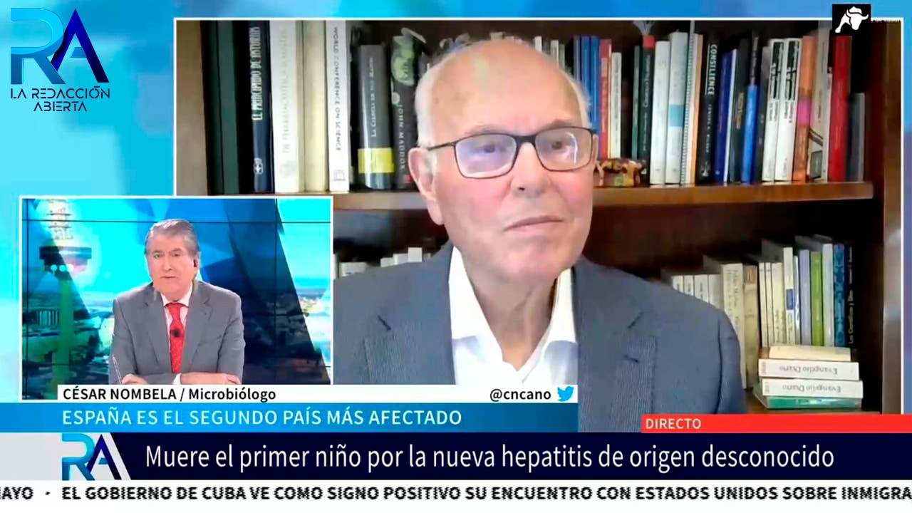 César Nombela, microbiólogo, arroja luz sobre la nueva hepatitis de origen desconocido