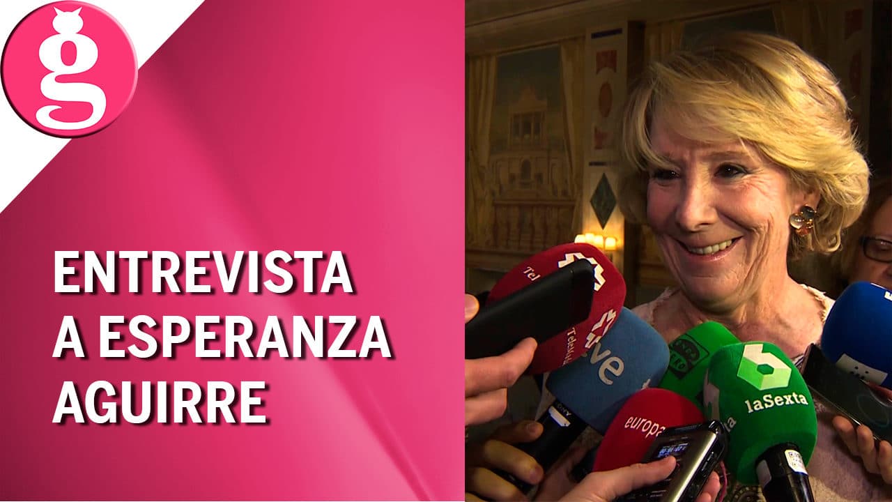 Esperanza Aguirre analiza la investidura de Sánchez en El Gato al Agua