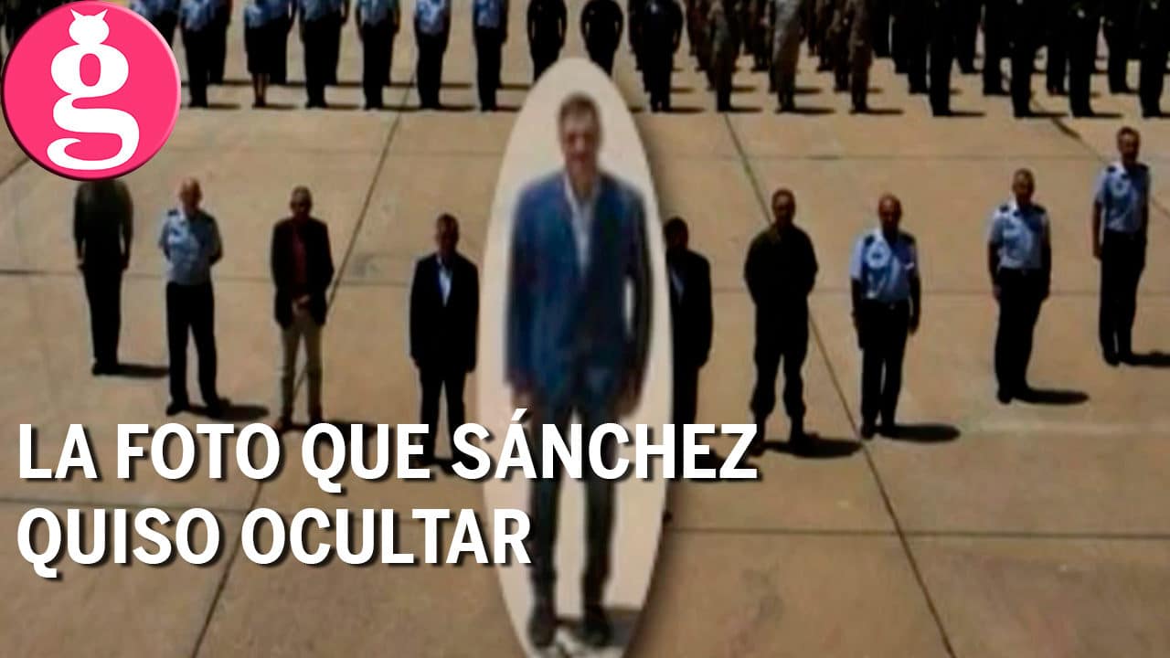 La foto que Moncloa intentó ocultar de Pedro Sánchez