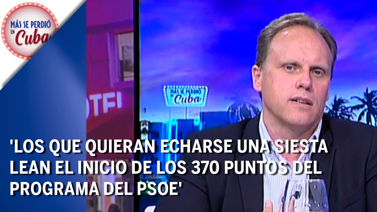 Lacalle: ‘Los que quieran echarse una siesta lean el inicio de los 370 puntos del programa del PSOE’