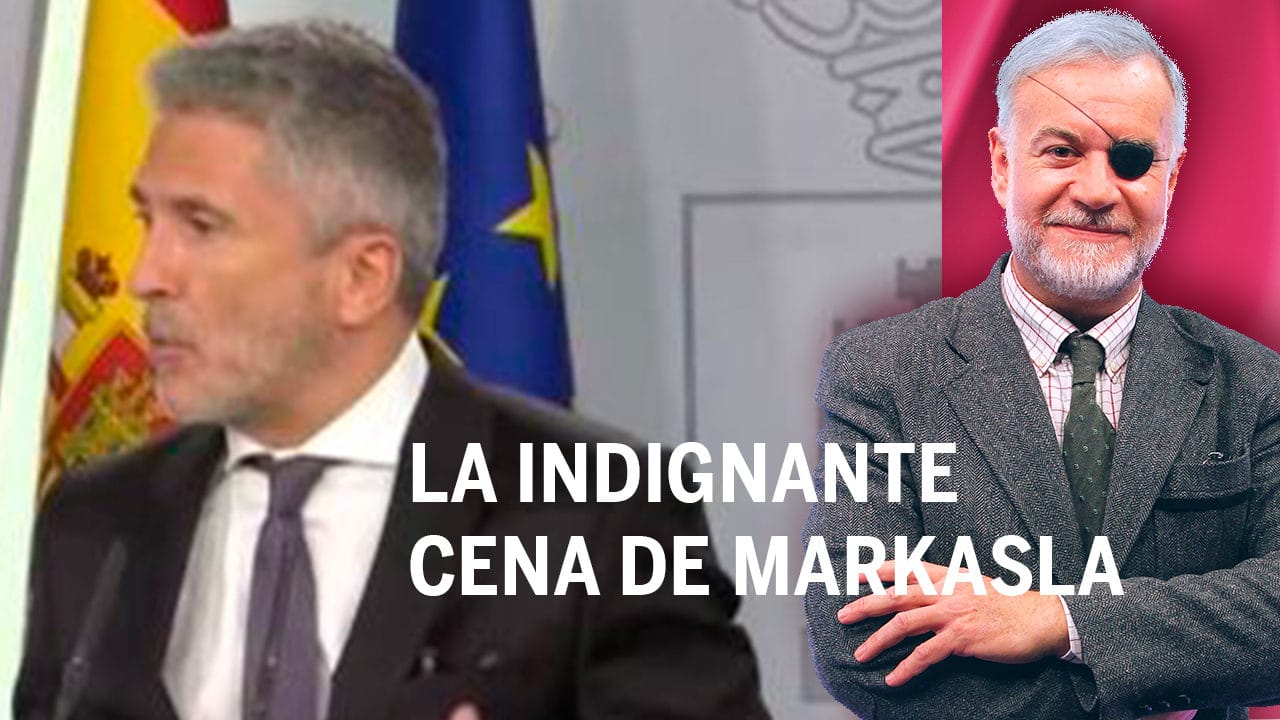 Marlaska se va de cena mientras los independentistas siembran el horror en Cataluña