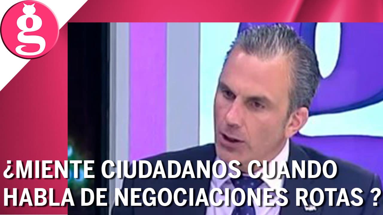 Ortega Smith asegura que Ciudadanos miente cuando habla de negociaciones rotas con VOX