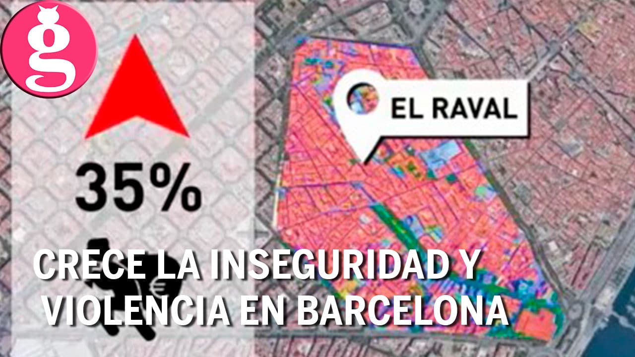 Barcelona, la ciudad más insegura de España por la  delincuencia callejera