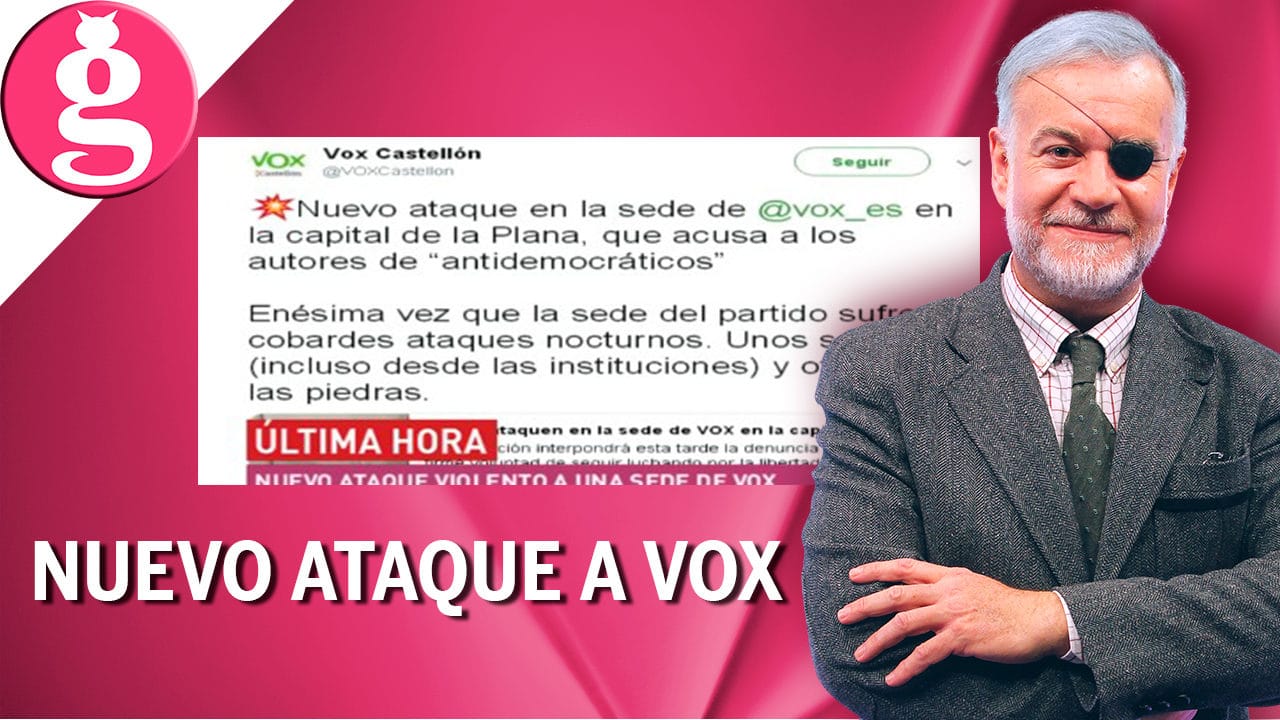 VOX reacciona tras un nuevo ataque a su sede: ‘Nos atacan porque tienen miedo’
