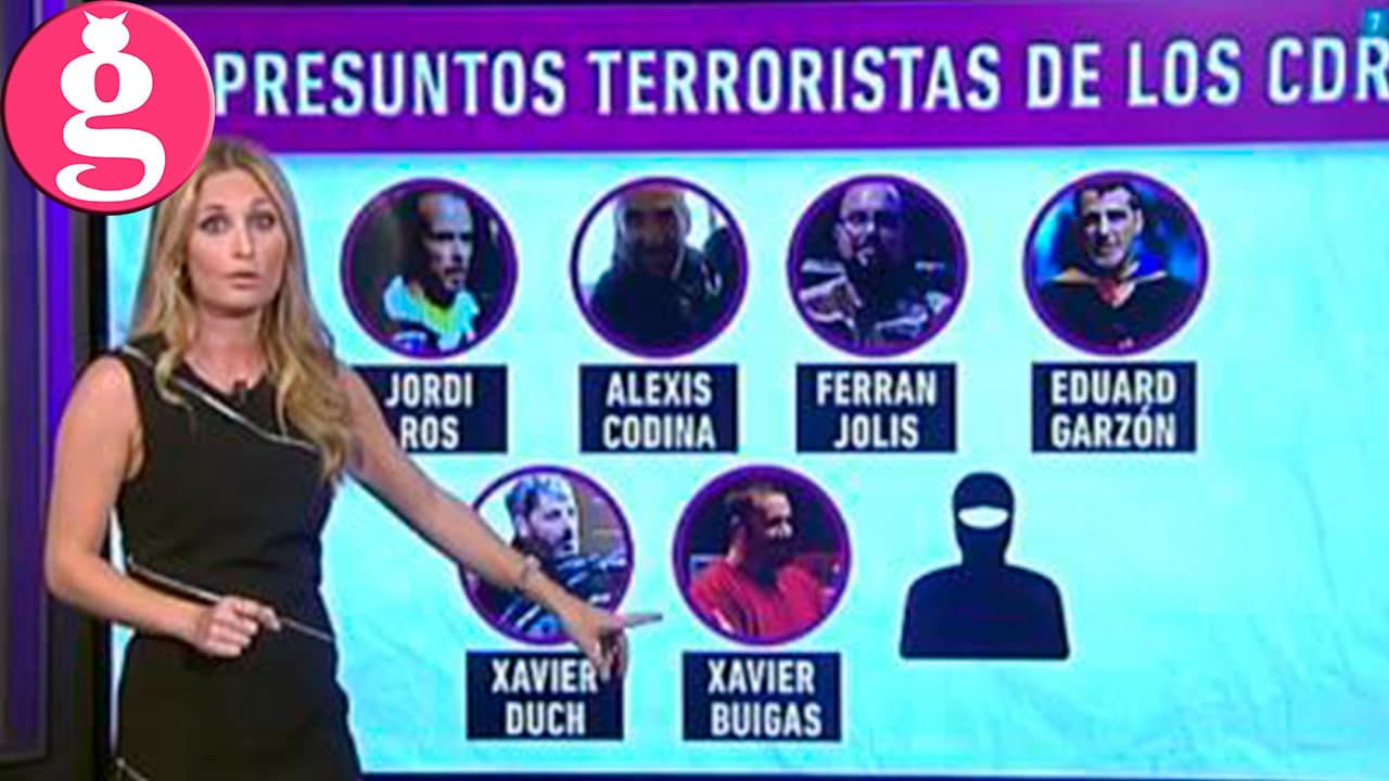 Estas son las caras y los nombres de los CDR detenidos por terrorismo