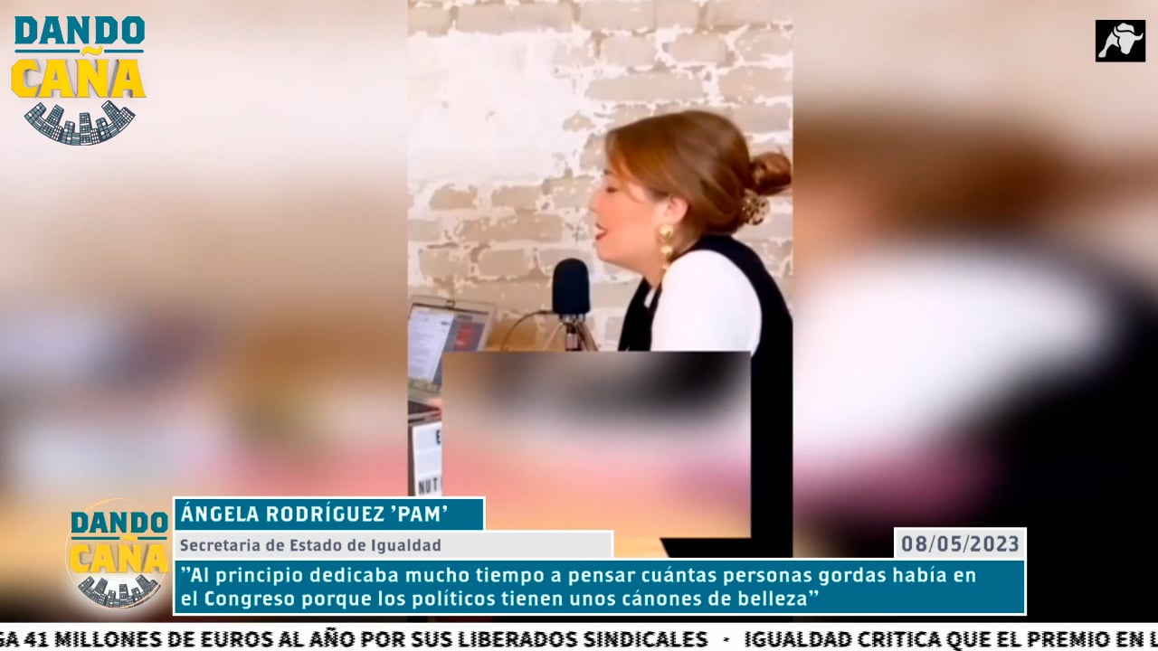 La última de Rodríguez Pam: ‘¡No hay personas gordas en el Congreso!’