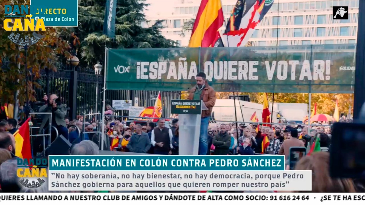 Dando Caña | Especial Manifestación Colón Contra Pedro Sánchez | 27/11/22 | Programa Completo