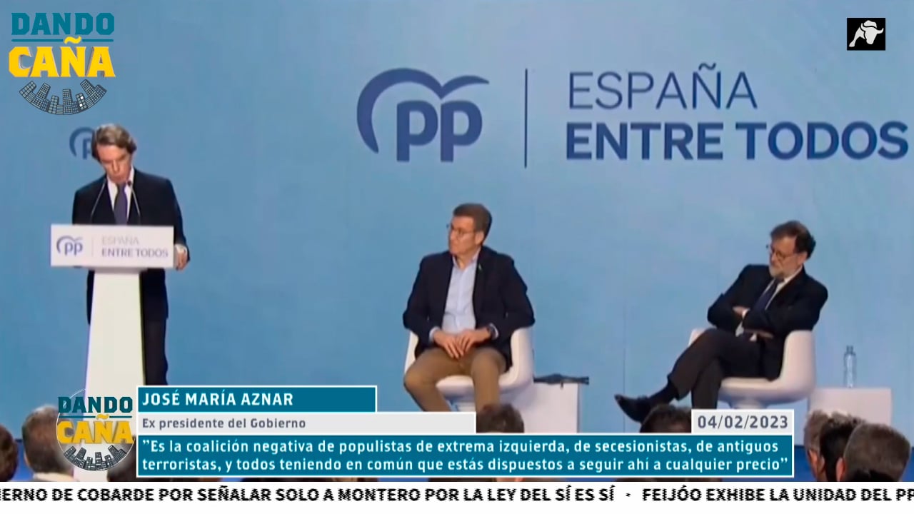 Aznar y Rajoy se dan cita para apoyar a Feijóo: que anuncia que dimitirá si no gana las elecciones