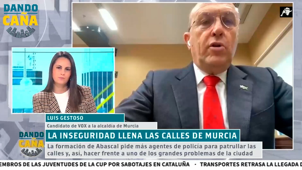 Entrevista a Luis Gestoso (VOX): ‘Nos comprometemos a derogar el plan de movilidad de Murcia’