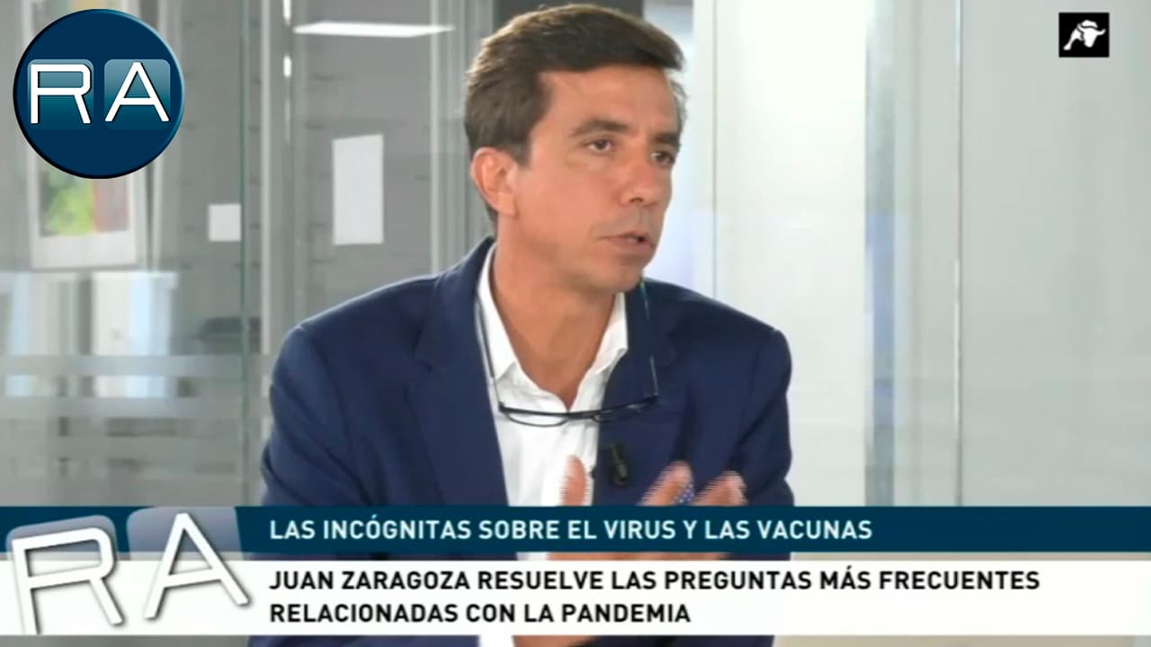 Zaragoza: ‘Si no hay inmunidad personal, no puede haber inmunidad de rebaño, es imposible’