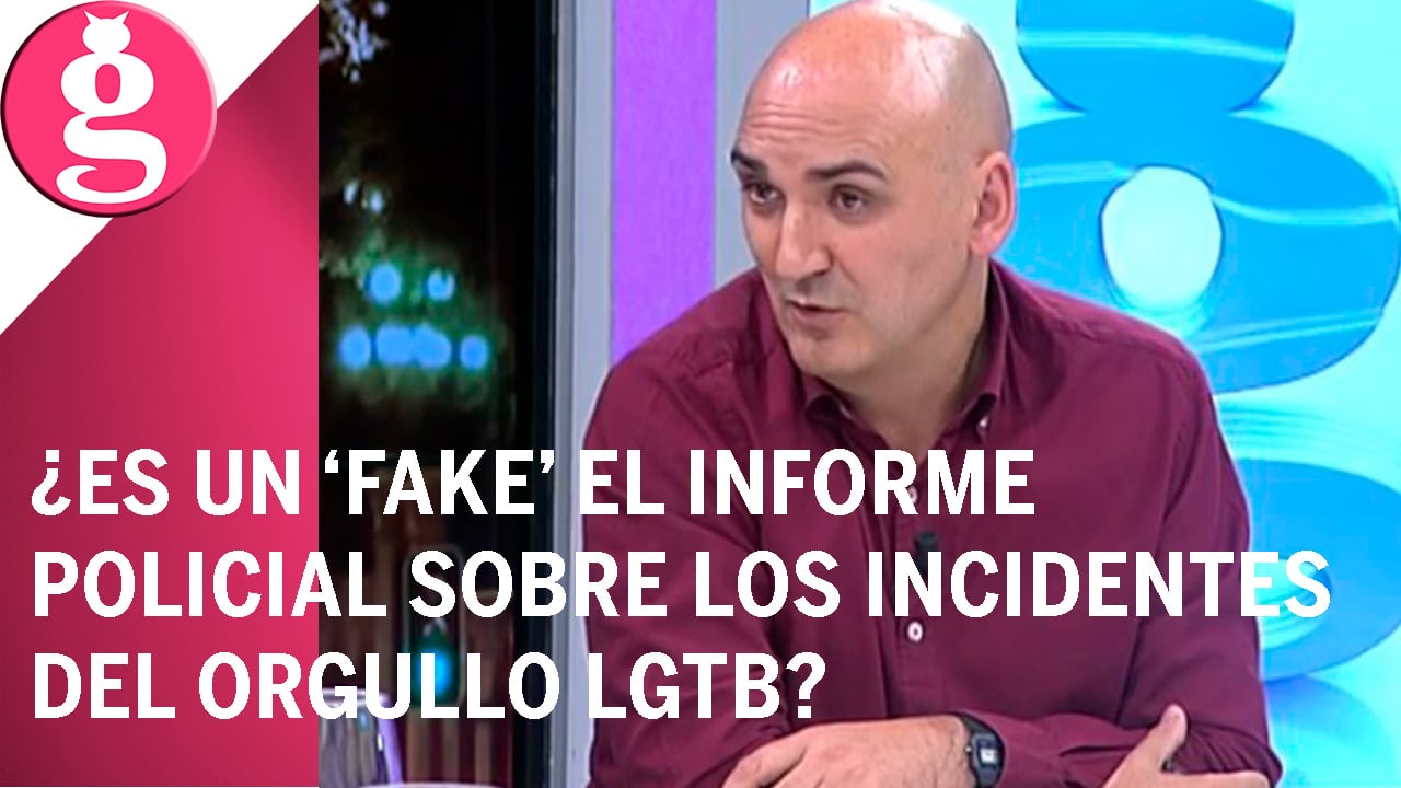 Serafín Giraldo pone en duda el informe policial sobre los incidentes en el Orgullo LGTB