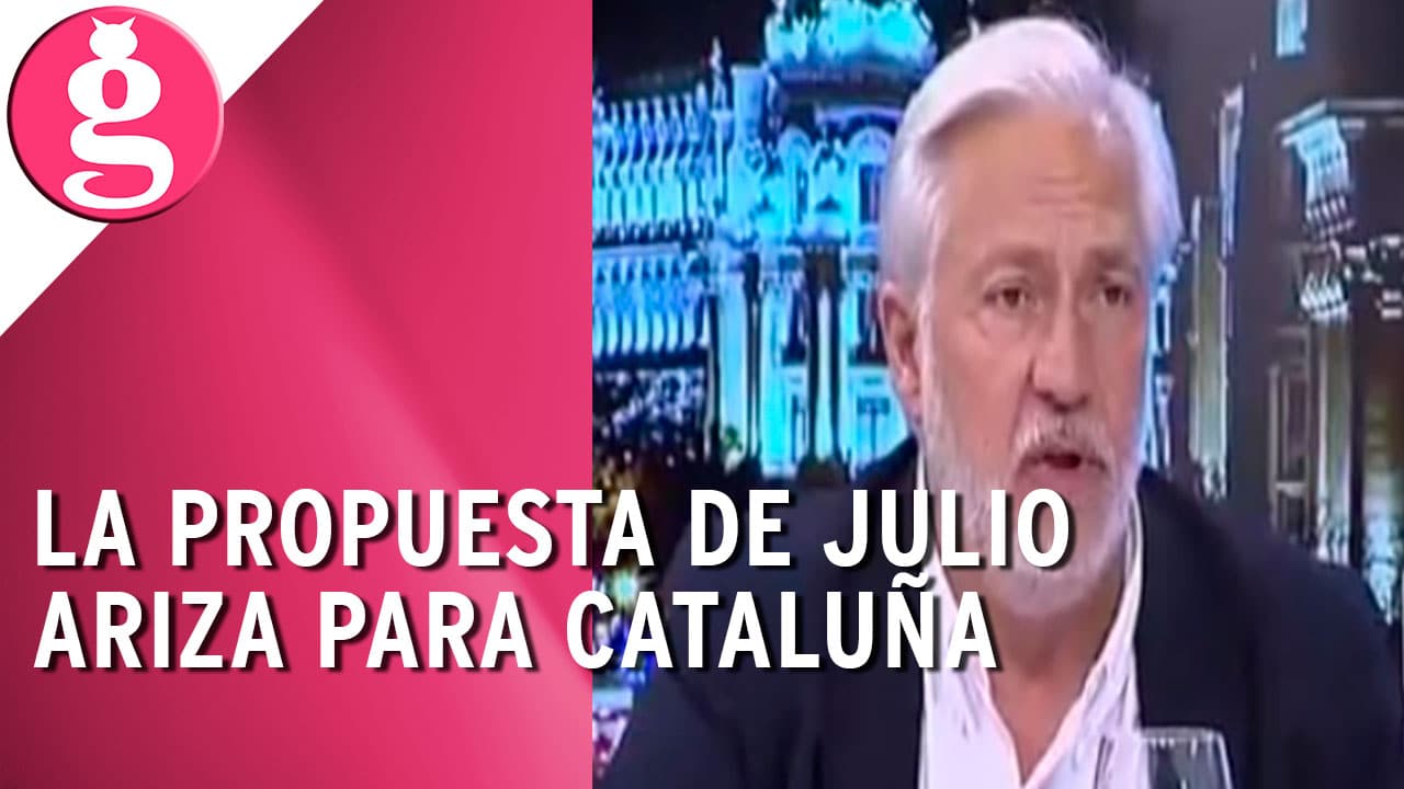 Julio Ariza: ‘Lo de Cataluña se soluciona con multas’