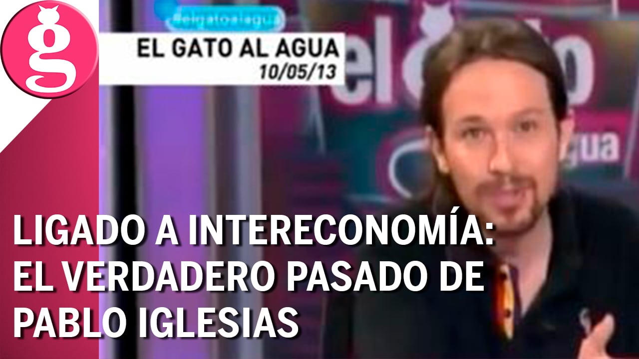 El ‘zasca’ de la hemeroteca de Intereconomía a  Pablo Iglesias