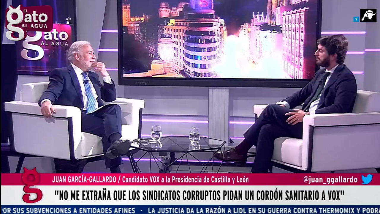 Entrevista en exclusiva a Juan García-Gallardo, candidato de VOX en Castilla y León | 19/01/22