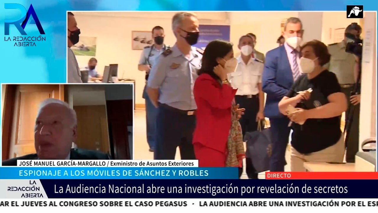 Espionaje a los móviles de Sánchez y Robles: Margallo explica el descrédito que le supone a España
