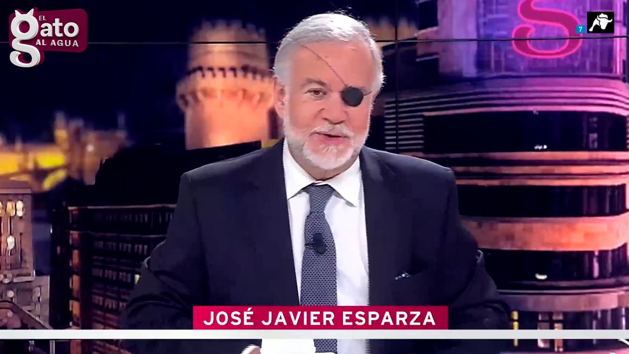 José Javier Esparza felicita la Navidad a los espectadores de El Gato al Agua