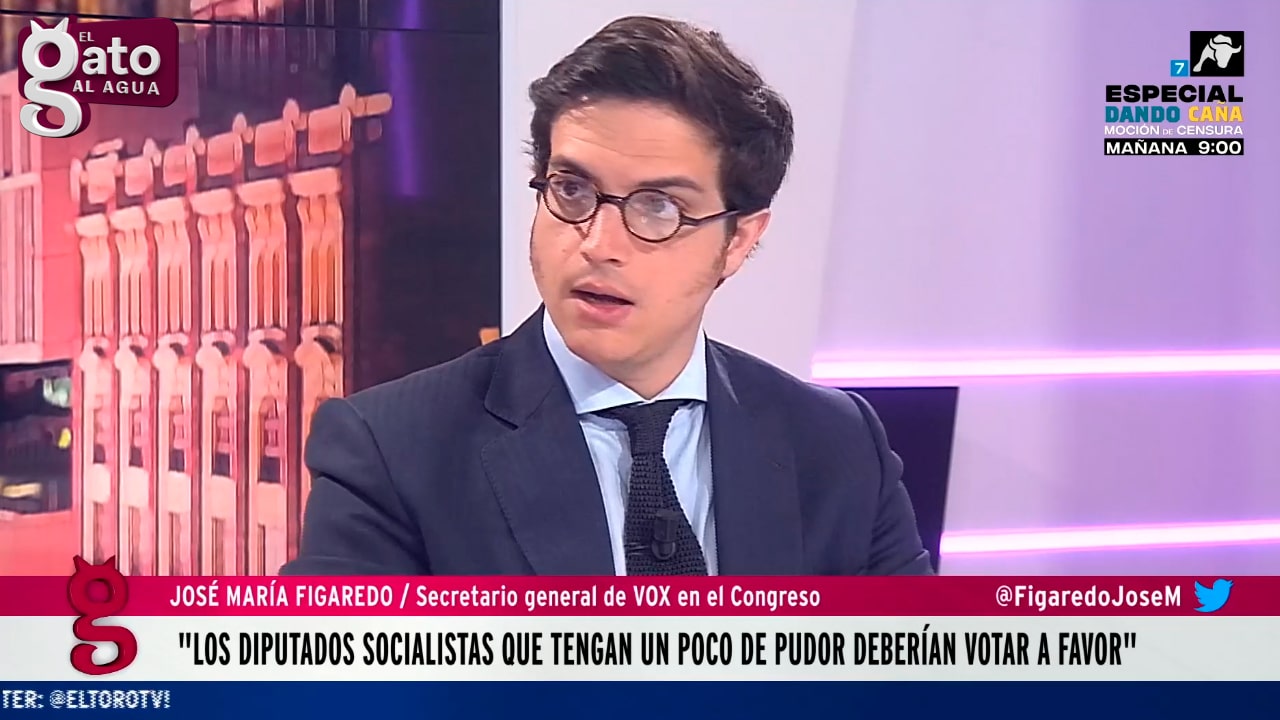 Figaredo: ‘Los diputados socialistas, si tuviesen un poco de pudor, deberían votar a favor’