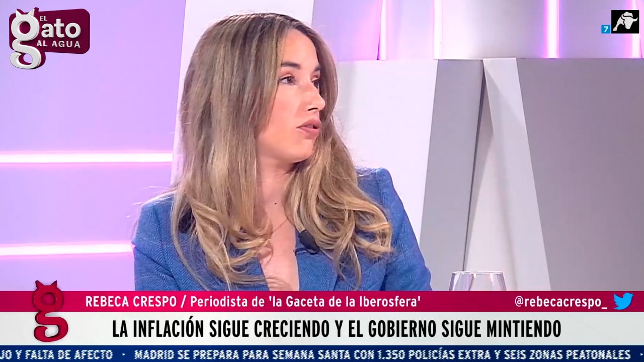 Rebeca Crespo: ‘Sánchez tiene controlados los medios, tiene a Tezanos, la Fiscalía y el INE’