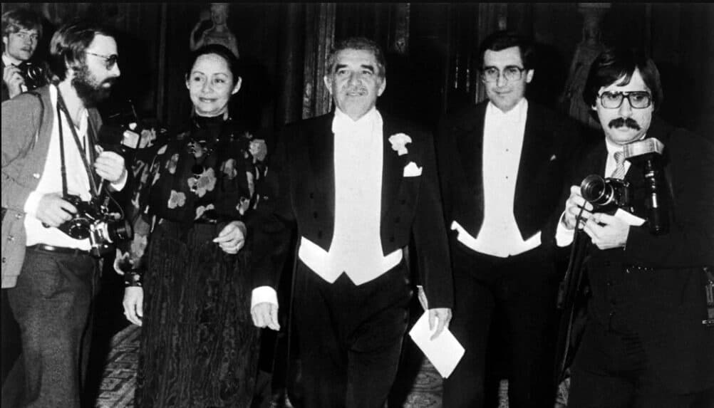 García Márquez sí usó frac en Estocolmo, para la cena de gala del rey de Suecia
