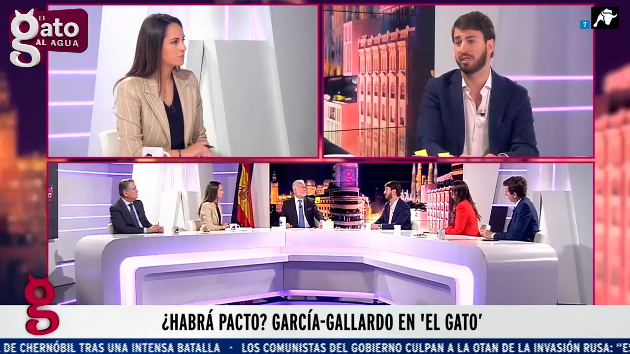 García-Gallardo (VOX) abre el periodo de pactos en El Gato al Agua | Entrevista Completa | 24/02/22