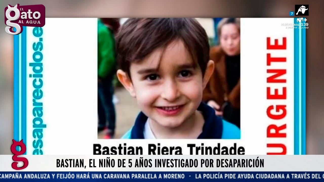 Bastián, el niño de 5 años investigado por desaparición
