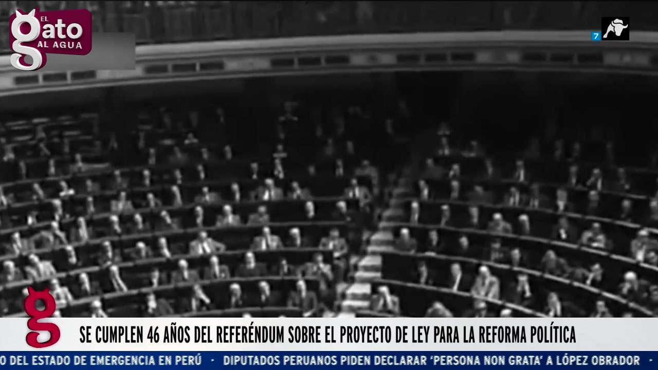 Se cumplen 46 años del referéndum sobre el proyecto de Ley para la Reforma Política