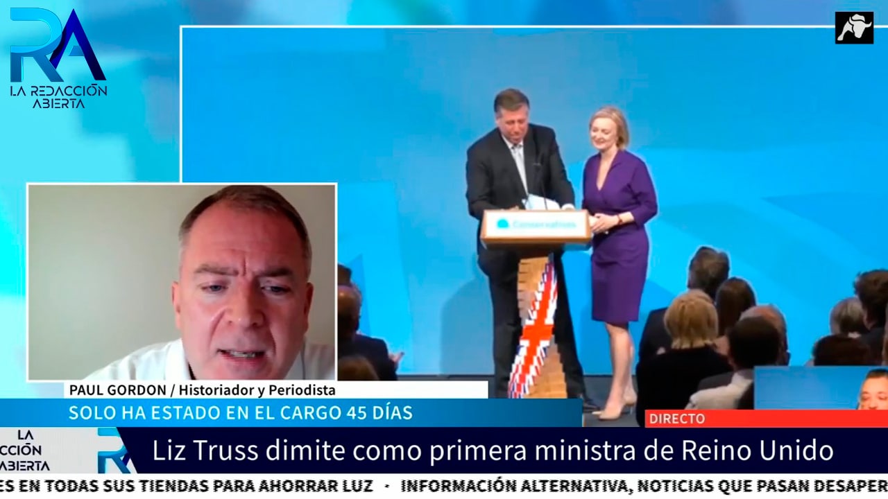 Dimite Liz Truss como primera ministra de Reino Unido tras solo 45 días en el cargo