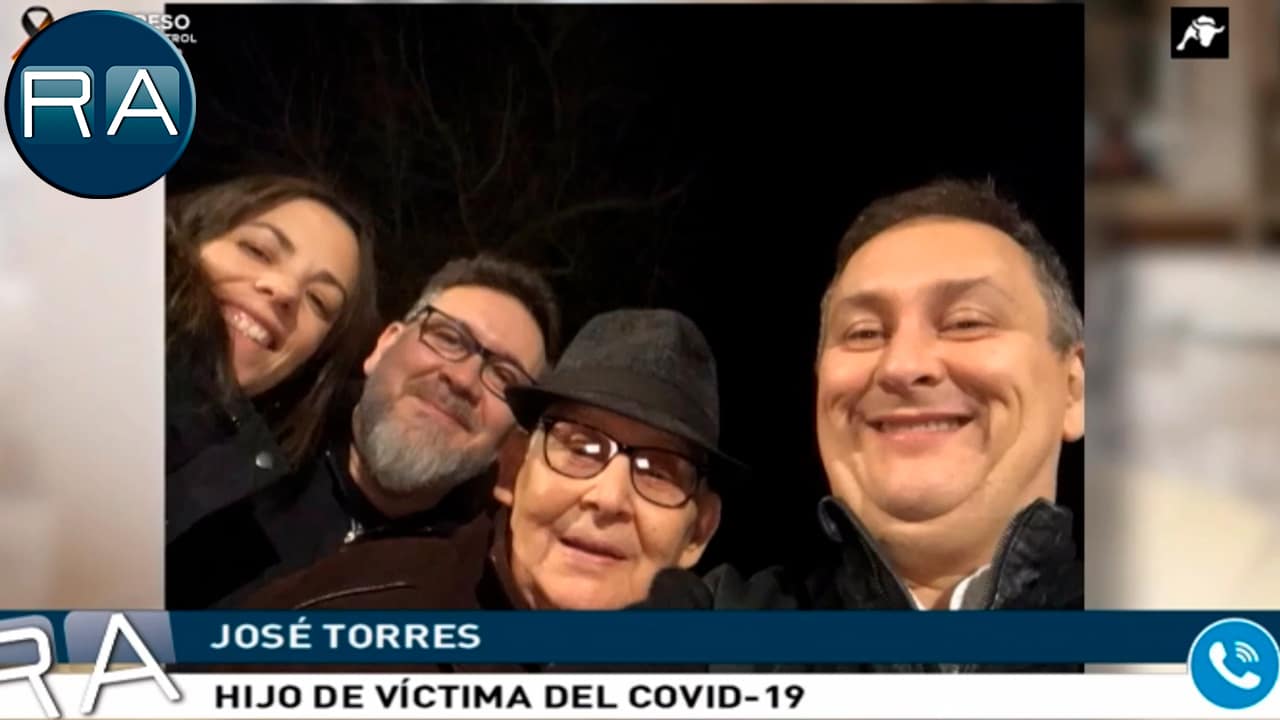José Torres, víctima del Covid-19, describe el verdadero drama: el abandono de nuestros padres
