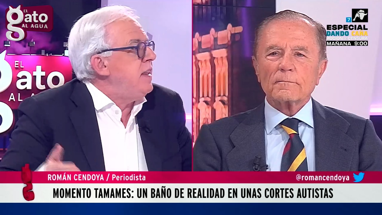 Rifirrafe entre Camuñas y Cendoya sobre la moción de censura de VOX