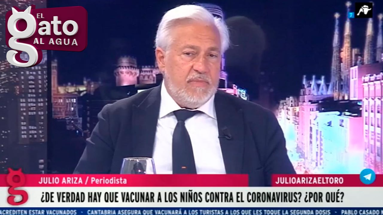Julio Ariza razona en dos minutos los riesgos y beneficios de la vacuna del Covid en niños