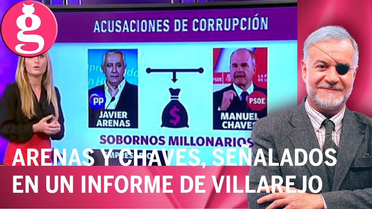 El documento de Villarejo que relaciona a Arenas y Chaves con sobornos millonarios