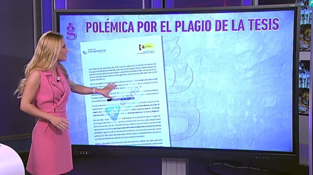 ¿Encubrió el gobierno el plagio en la tesis de Pedro Sánchez?