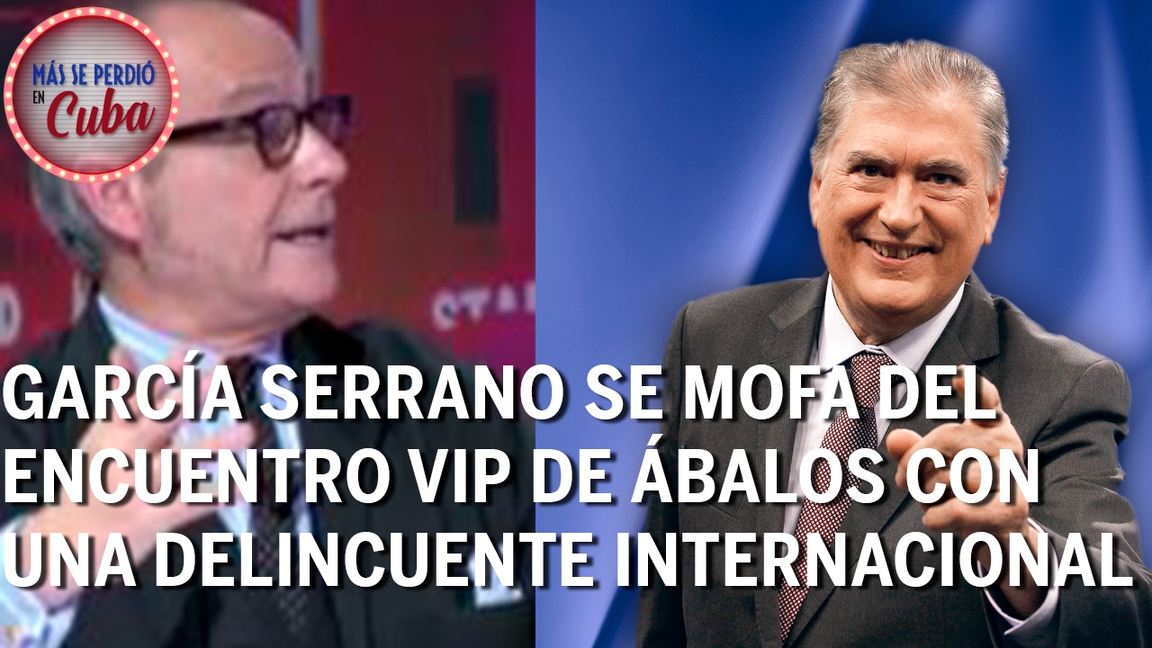 García Serrano: ‘Te han metido en la sala VIP con una delincuente internacional’
