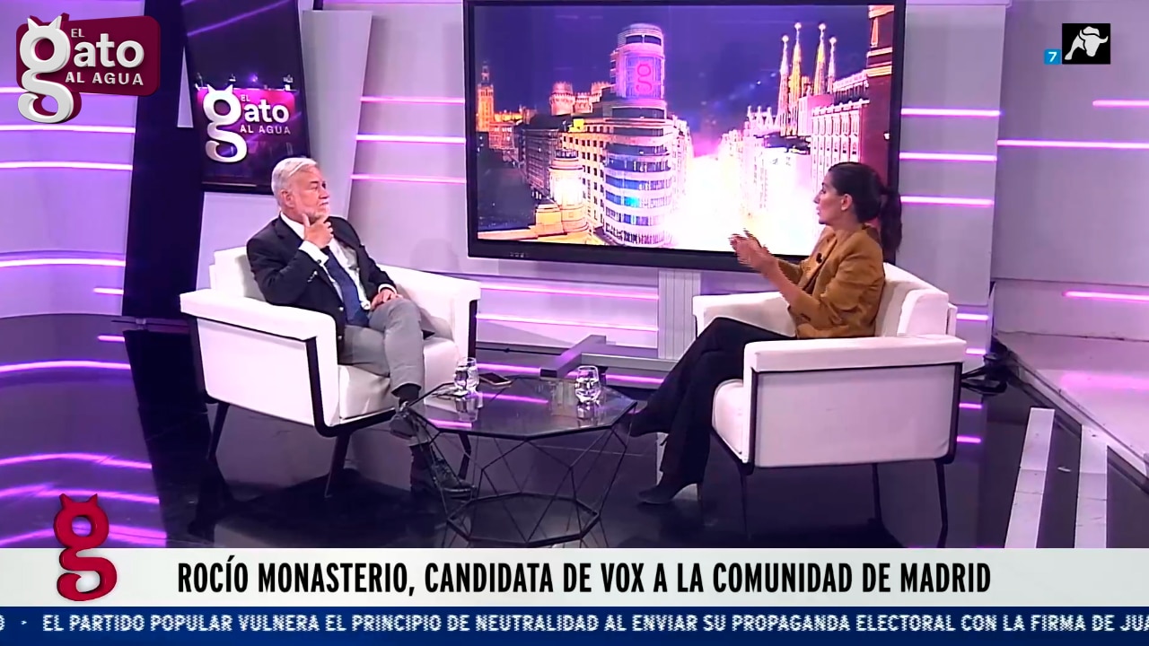 28M: Rocío Monasterio en El Gato al Agua | 25/05/23 | Entrevista Completa