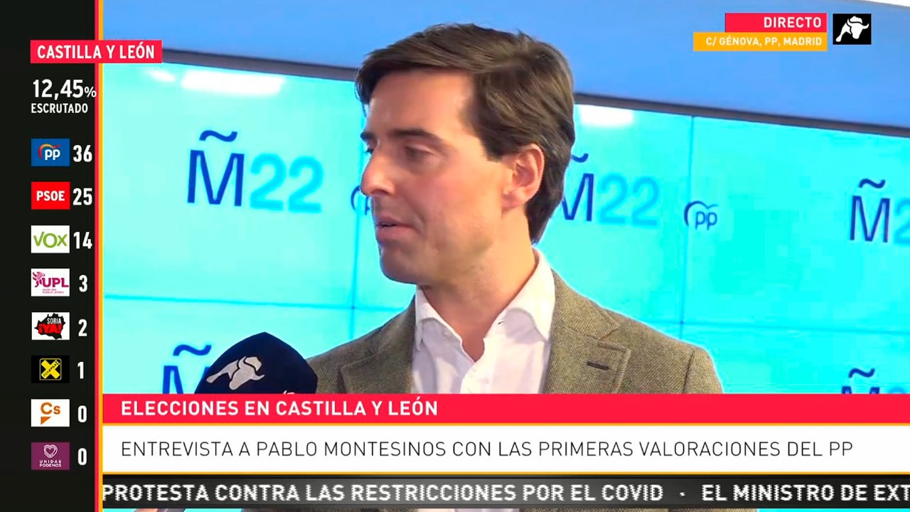 Montesinos: ‘Tomaremos la decisiones oportunas cuando se presenten ante la Junta Electoral Central’