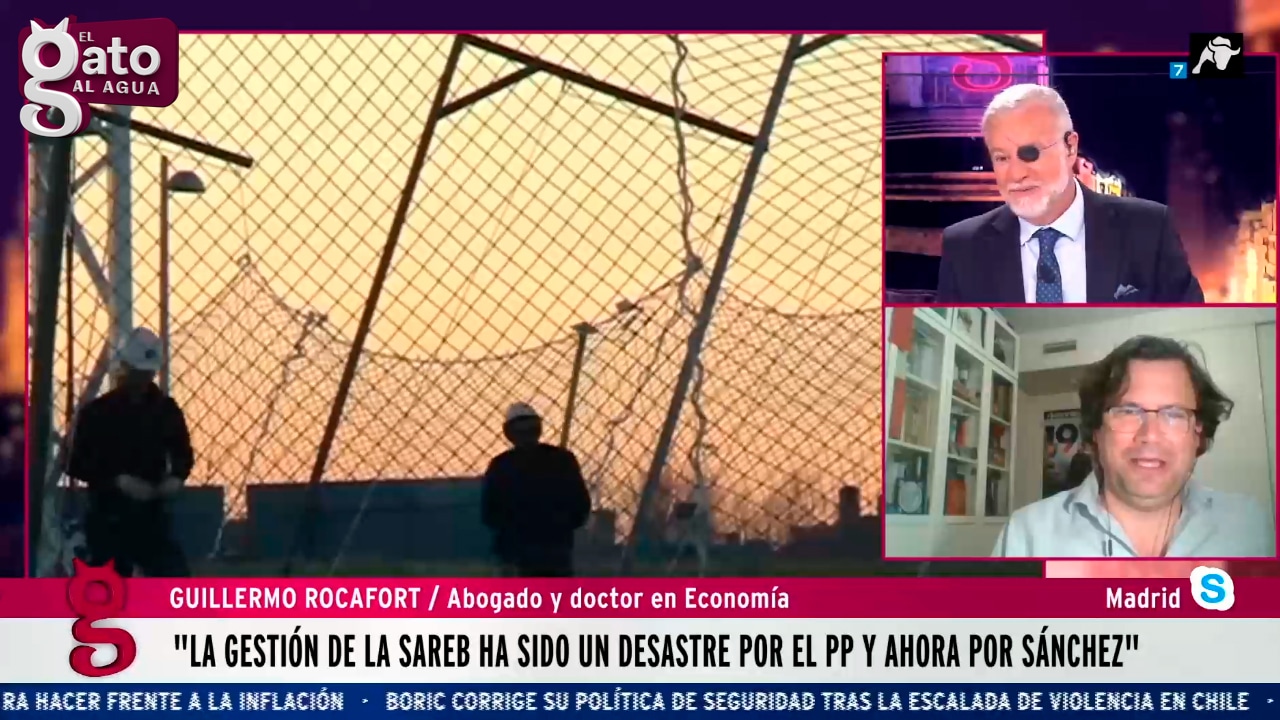 Rocafort: ‘Los activos que tiene la SAREB son inservibles, es una ruina de 35.000 millones de €’