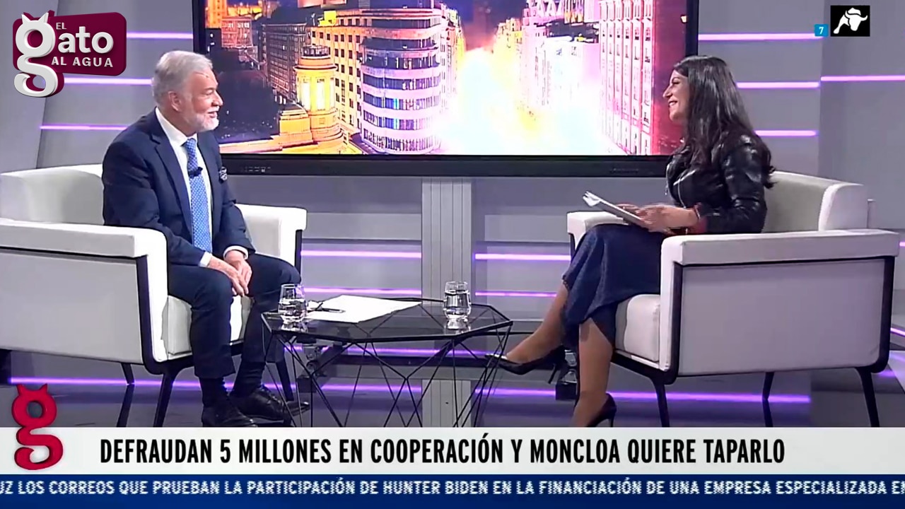 Defraudan 5 millones y Moncloa quiere taparlo: Olona en exclusiva en El Gato al Agua | 29/03/22