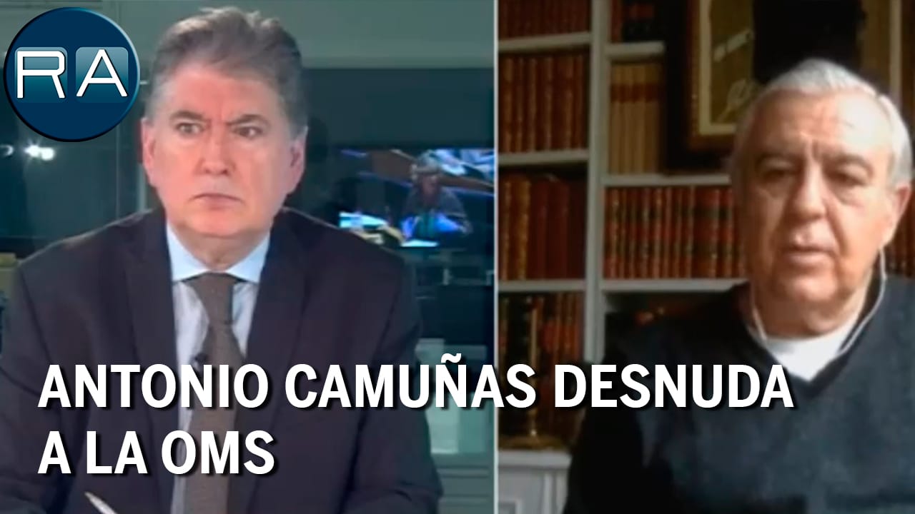 Antonio Camuñas desnuda a la OMS
