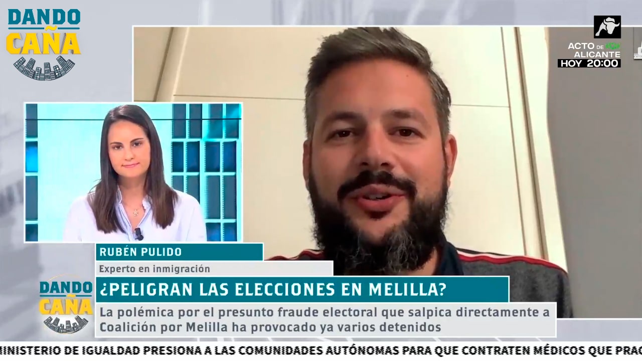 Rubén Pulido desvela cómo los medios de Marruecos insisten con Ceuta y Melilla