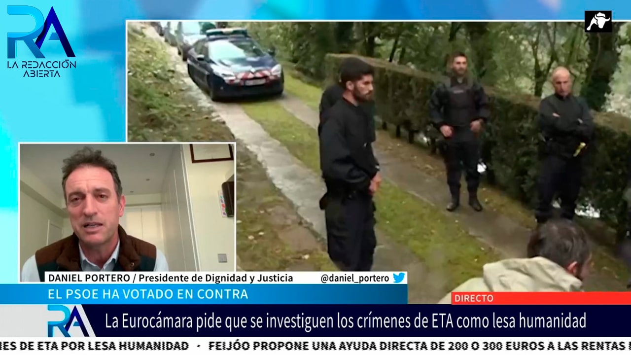 La Eurocámara pide investigar los crímenes de ETA como lesa humanidad: hablamos con Daniel Portero