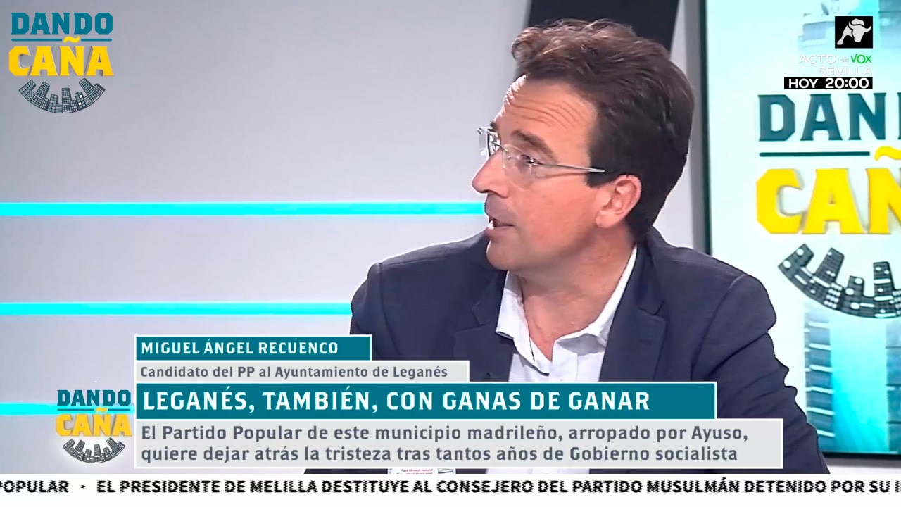 Entrevista Miguel Ángel Recuenco (PP Leganés): ‘Que el talento joven vuelva’