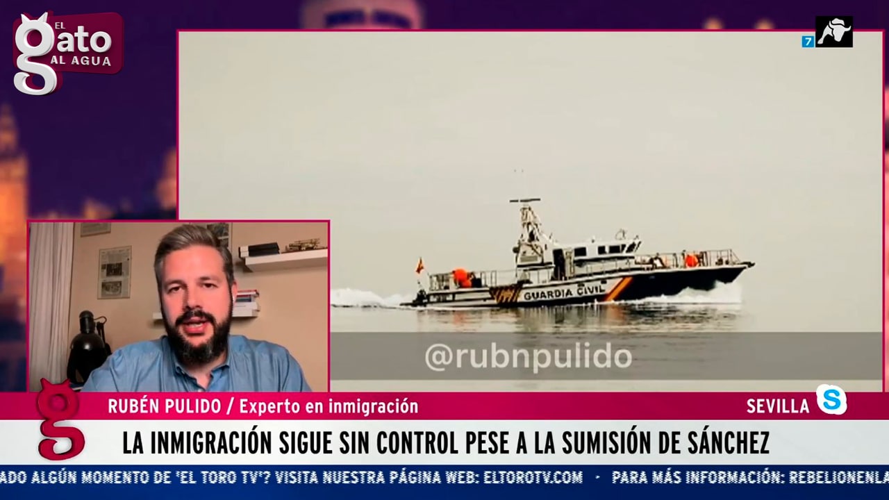 Rubén Pulido: la inmigración sigue sin control pese a la sumisión de Sánchez