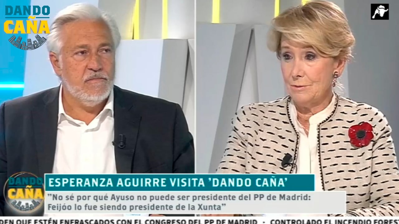 Aguirre: ‘Ojalá Teodoro García Egea tenga la conciencia tan tranquila en unos años como yo’