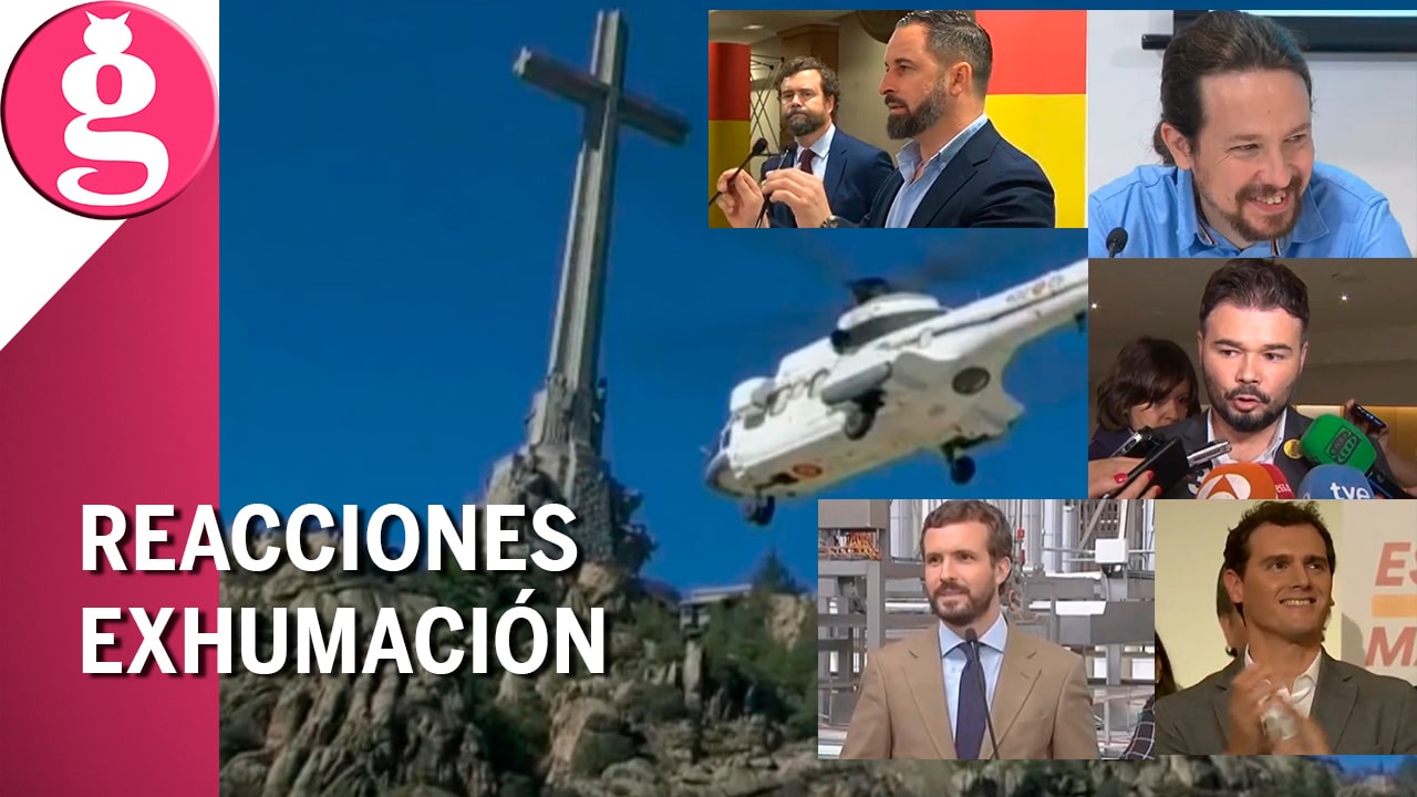 ¿Qué opinan los líderes de los partidos políticos sobre la exhumación de Franco?