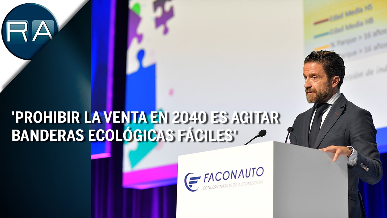 Gerardo Pérez (Faconauto): ‘Prohibir la venta en 2040 es agitar banderas ecológicas fáciles’
