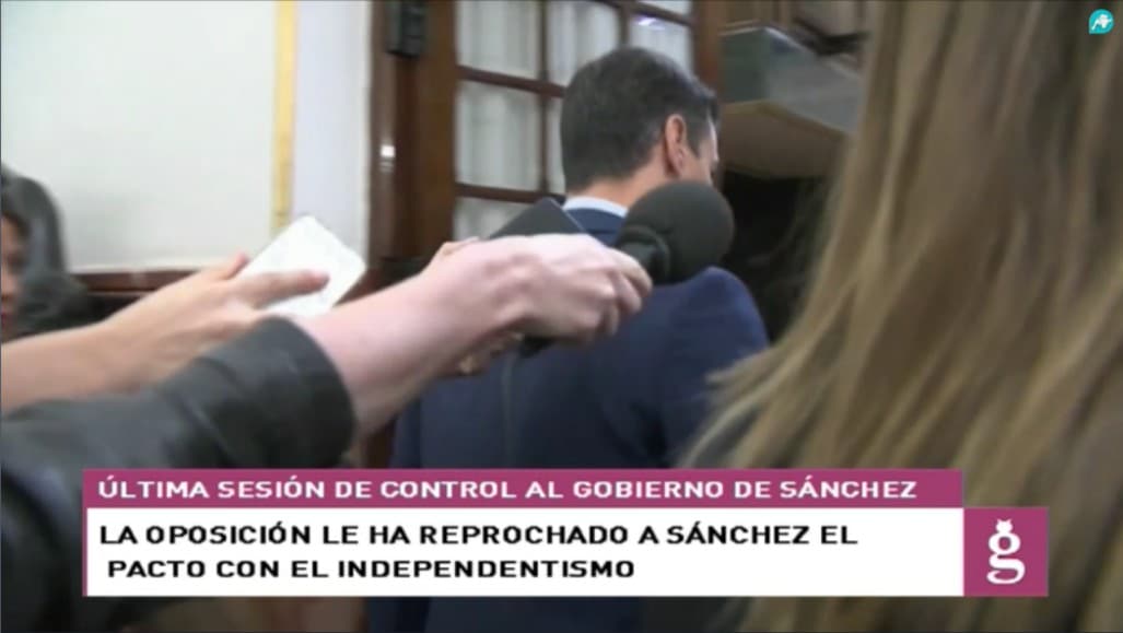 Sánchez, devorado por el independentismo en su despedida en el Congreso